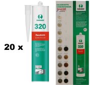 20 x Ramsauer 320 Baudicht 1K Hybrid Dichtstoff 310ml...