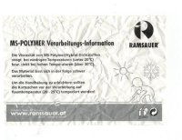 20 x Ramsauer 323 Struktur Hybrid 1K Hybrid Dichtstoff 310ml Kartusche