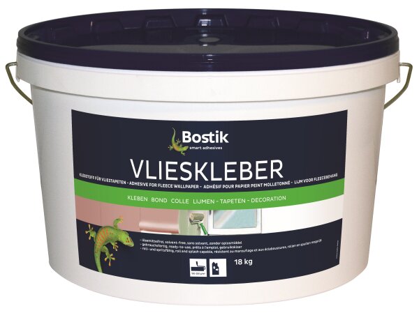 Bostik Vlieskleber Vliestapeten Kunstharzdispersions Klebstoff weiß 18kg Eimer