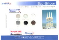 Bostik S733 Seal N Flex Bau Silicon 1K Silikon Dichtstoff 300ml Kartusche
