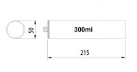 Bostik S300 Sanitärsilicon 1K Silikon Dichtstoff 300ml Kartusche