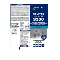 Bostik S300 Sanitärsilicon 1K Silikon Dichtstoff...
