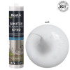 Bostik S730 Sanitär Silicon Pro 1K Silikon Dichtstoff 300ml Kartusche Weiß