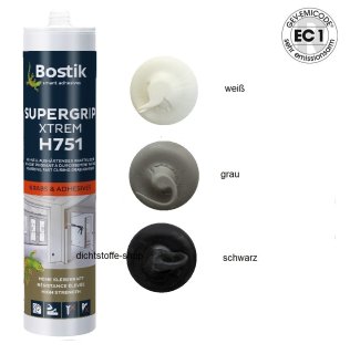 Bostik H751 Supergrip Xtrem 1K Hybrid Klebdichtstoff 450g Kartusche