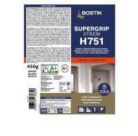 Bostik H751 Supergrip Xtrem 1K Hybrid Klebdichtstoff 450g Kartusche Weiß