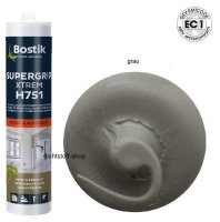 Bostik H751 Supergrip Xtrem 1K Hybrid Klebdichtstoff 450g/290ml Kartusche Grau