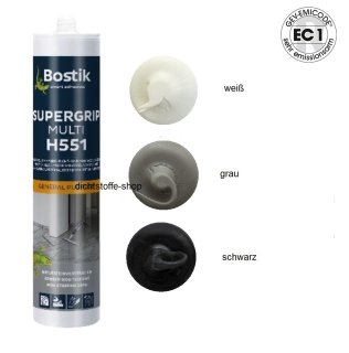 Bostik H551 Supergrip Multi 1K Hybrid Klebdichtstoff 430g Kartusche