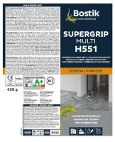 Bostik H551 Supergrip Multi 1K Hybrid Klebdichtstoff 430g...