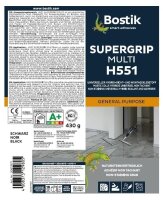 Bostik H551 Supergrip Multi 1K Hybrid Klebdichtstoff 430g Kartusche Schwarz