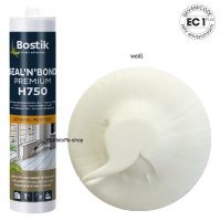 Bostik H750 Seal N Bond Premium 1K Hybrid Klebdichtstoff 435g Kartusche Weiß