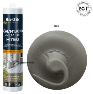 Bostik H750 Seal N Bond Premium 1K Hybrid Klebdichtstoff 435g Kartusche Grau