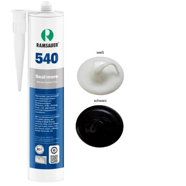 Ramsauer Marine 540 Seal more 1K Hybrid Boot Klebstoff 490g Kartusche