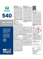 Ramsauer Marine 540 Seal more 1K Hybrid Boot Klebstoff...