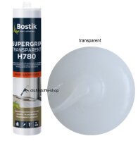 Bostik H780 Supergrip Transparent 1K Hybrid Kleb...
