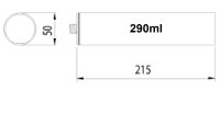 Ramsauer 647  Spray Hybrid 1K Klebstoff 407g/290ml Kartusche schwarz