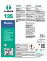 Ramsauer 135 Objektbau 1K Silicon Dichtstoff 310ml Kartusche