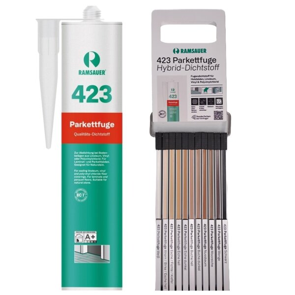 Ramsauer 423 Parkettfuge 1K Hybrid Dichtstoff 310ml Kartusche
