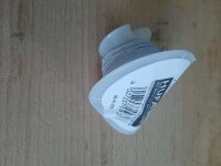 Hufa Fliesenleger Gummi Ø 1mm x 20m weiß...