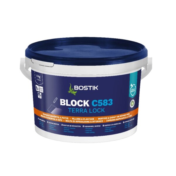Bostik Block C583 Terra Lock 5kg Eimer Sperrmörtel