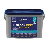 Bostik Block X747 Balcon 2K  Balkonabdichtung 10Kg Eimer Teil A und B