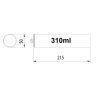 Bostik Block N531 Multi Fiber Faserverstärkte Dichtungsmasse 310ml Kartusche