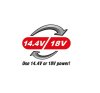 Panasonic Akku Ergo Schlagschrauber EY 1PD1 N18D 1/4 Zoll 18 Volt 3 Ah