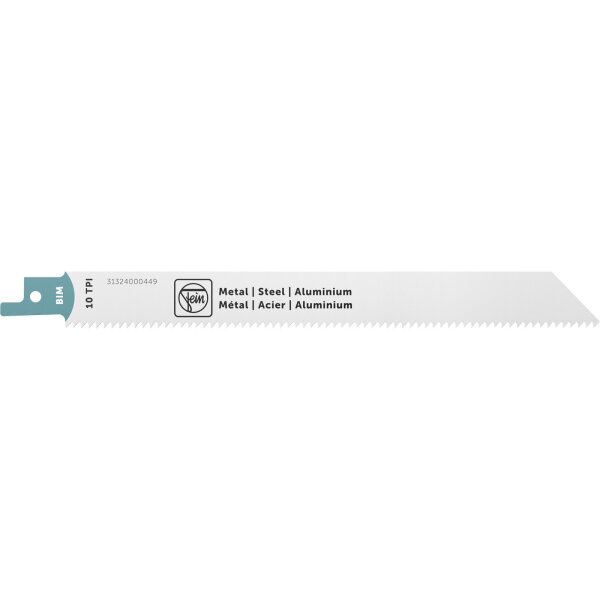 Fein 3er Pack Säbelsäge Sägeblatt BIM 180 T10 MSA Metall