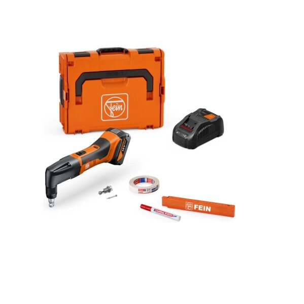 Fein Akku Blech Knabber ABLK 18 1.3 CSE AS Set 1 x 5Ah 18Volt bis 1.3mm