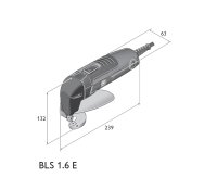 Fein Elektro Metall Blechschere BLS 1.6 E Set bis 1.6mm