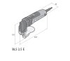 Fein Elektro Metall Blechschere BLS 2.5 E Set bis 2.5mm