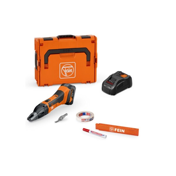 Fein Akku Blech Schlitzschere ABSS 1.6 E AS Set 18Volt 1 x 5Ah bis 1.6mm