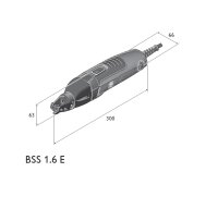 Fein Elektro Blech Schlitzschere BSS 1.6 E bis 1.6mm