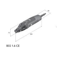 Fein Elektro Blech Schlitzschere BSS 1.6 CE bis 1.6mm