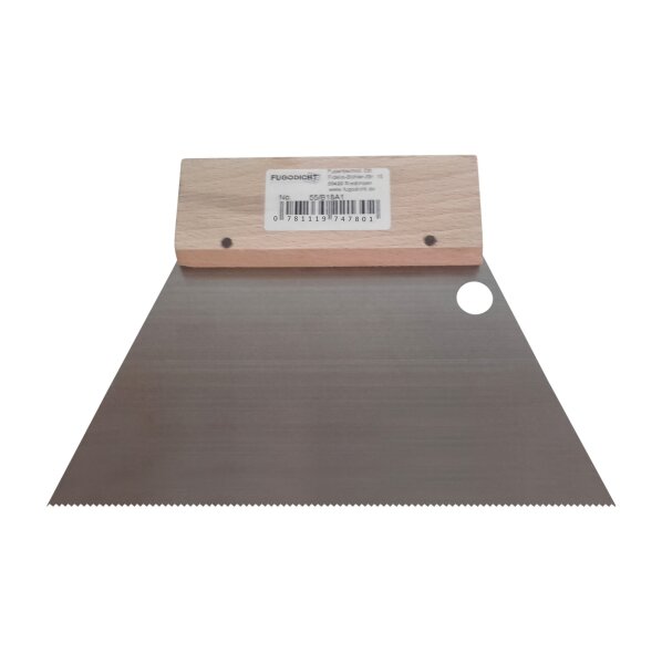 Leim Klebstoff Kleber Trapez Zahnspachtel Bodenleger 180mm x 130mm