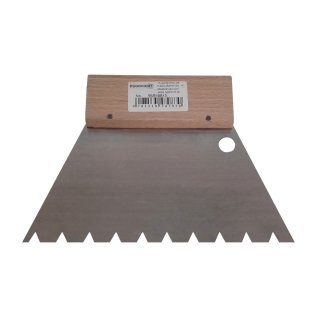 Leim Klebstoff Trapez Zahnspachtel Bodenleger 180mm x 130mm gezahnt B13 (11.5x7.0mm)