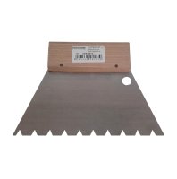 Leim Klebstoff Trapez Zahnspachtel Bodenleger 180mm x 130mm gezahnt B13 (11.5x7.0mm)
