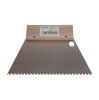 Leim Klebstoff Trapez Zahnspachtel Bodenleger 180mm x 130mm gezahnt B3 (3.4x3.6mm)