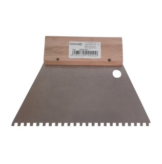 Leim Klebstoff Trapez Zahnspachtel Bodenleger 180mm x 130mm gezahnt C1 (4x4mm)