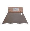 Leim Klebstoff Trapez Zahnspachtel Bodenleger 180mm x 130mm gezahnt C1 (4x4mm)