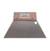 Leim Klebstoff Trapez Zahnspachtel Bodenleger 180mm x 130mm gezahnt S3 (0.2x2.5mm)
