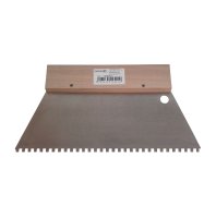 Leim Klebstoff Kleber Trapez Zahnspachtel Bodenleger 250mm x 130mm C1 (4x4mm)