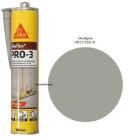 Sikaflex Pro 3 1K Polyurethan PU Dichtstoff 300ml Kartusche kieselgrau