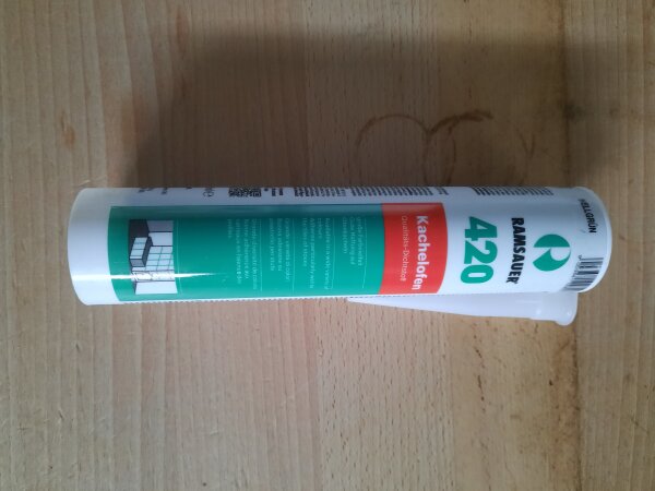 Ramsauer 420 Kachelofen hellgrün 1K Acryl Dichtstoff 310ml Kartusche MHD 08/24 Sonderposten