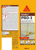 12 x Sikaflex Pro 3 kieselgrau 300ml Kartusche 1K Polyurethan Dichtstoff