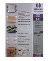 20 x Ramsauer 640 Dicht Kleber 1K Hybrid Klebstoff...