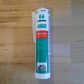 Ramsauer 460 Dach + Solar schwarz Silikon Dichtstoff 310ml Kartusche MHD 09/25 Sonderposten