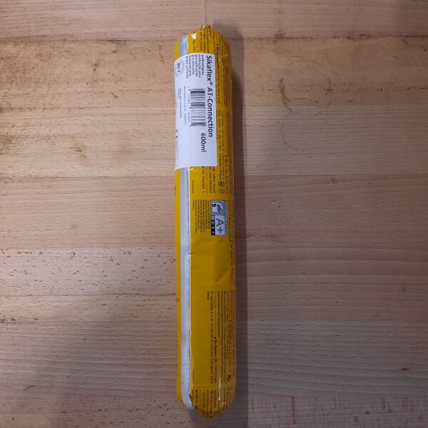 Sikaflex AT Connection weiß 1K Hybrid Dichtstoff 600ml Beutel Sonderposten MHD 02/26