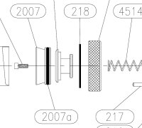MK Dichtstoff Klebstoff Fugenpistolen O-Ring 2007a
