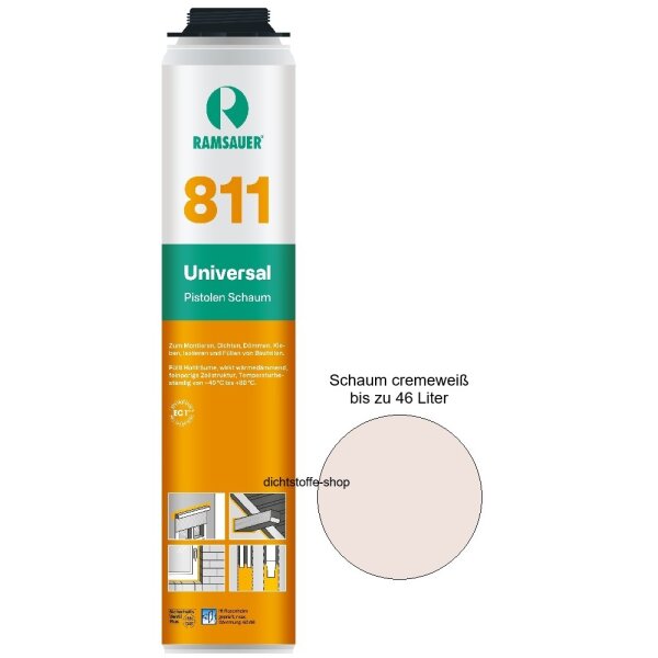 Ramsauer Universal Pistolen 1K PU Schaum 811 B2 750ml NBS Dose