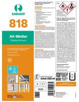 Ramsauer All Wetter Pistolen 1K PU Schaum 818 B2 800ml NBS Dose